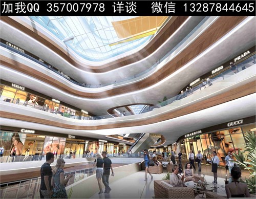 商场设计案例效果图